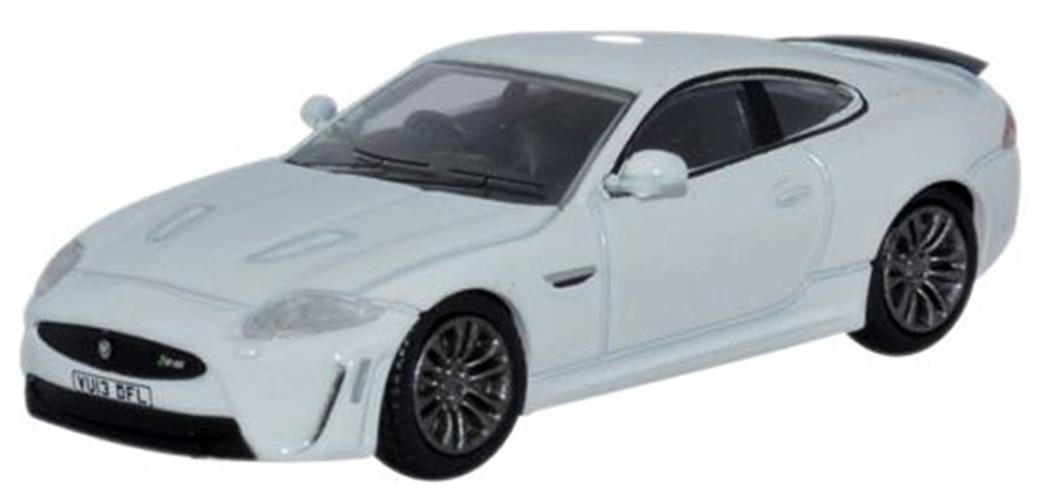 Oxford Diecast 1/76 76XKR003 Jaguar XKR-S Polaris White