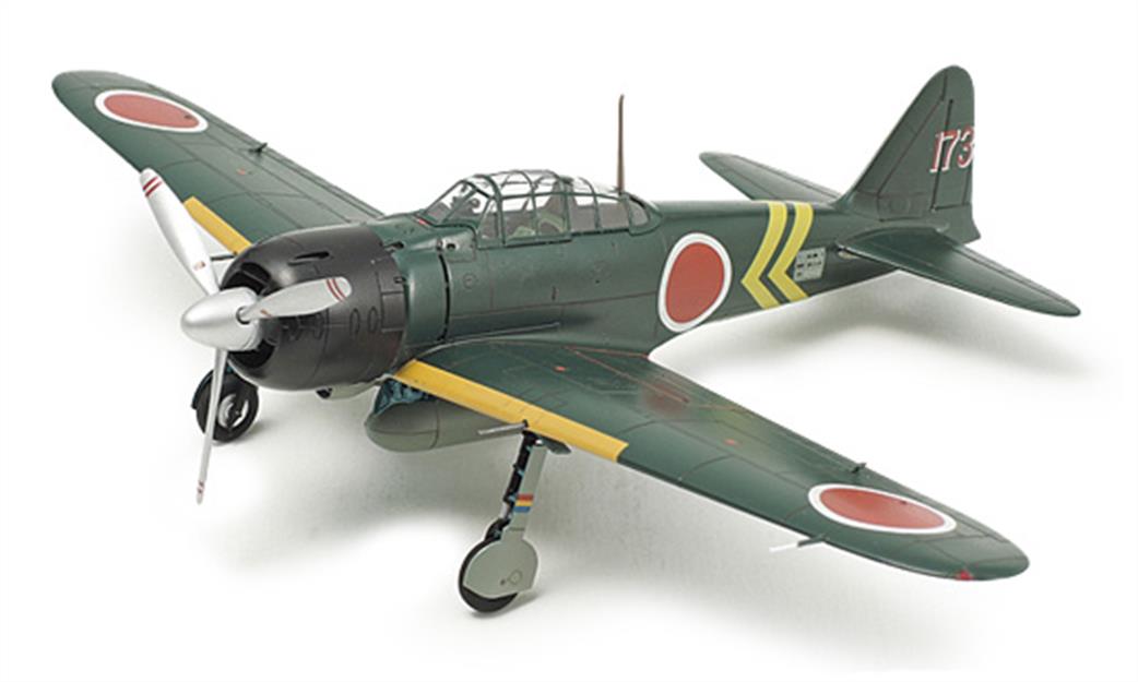 Tamiya 1/72 60785 Mitsubishi A6M5 Zero Fighter ZEKE WW2 Japanese Plastic Kit