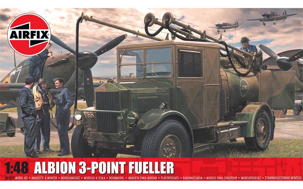 Airfix 1/48 A03312 RAF Albion Fueller World War 2 Truck Kit