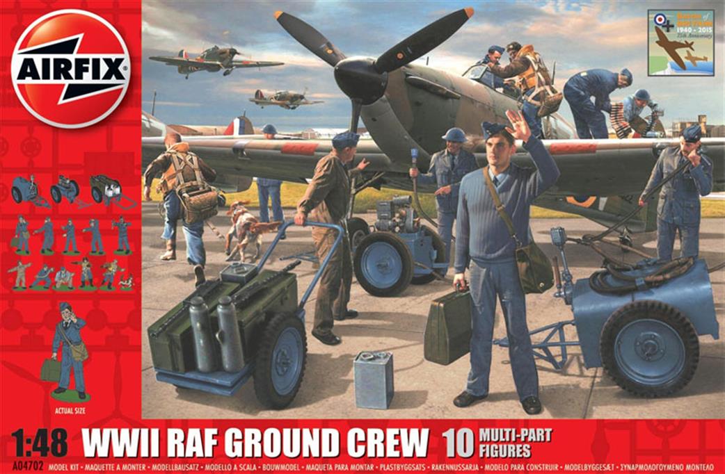 Airfix 1/48 A04702 World War 2 RAF Ground Crew pack