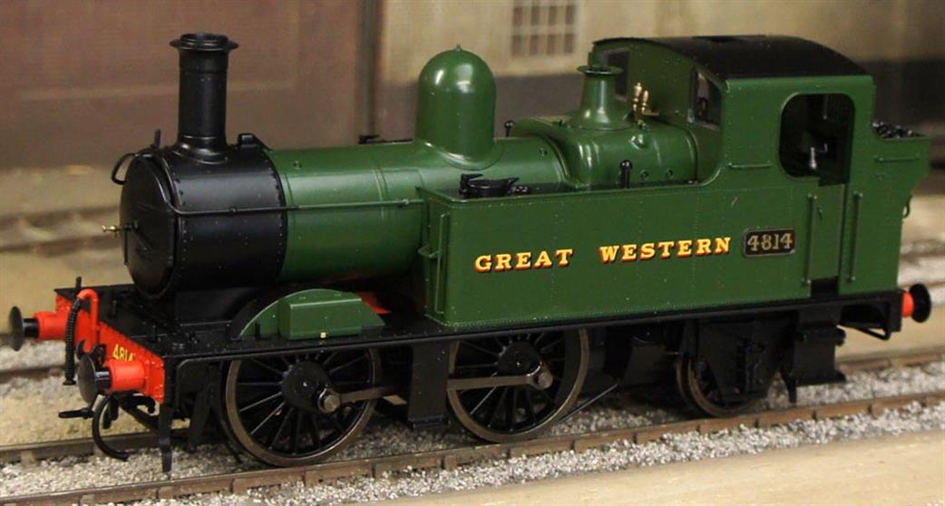 Dapol O Gauge 7S-006-003 GWR 4814 48xx/14xx Class 0-4-2T Auto Tank Green Lettered GREAT WESTERN