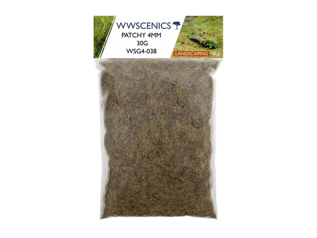 Peco  PSG-405 4mm Patchy Static Grass 20g