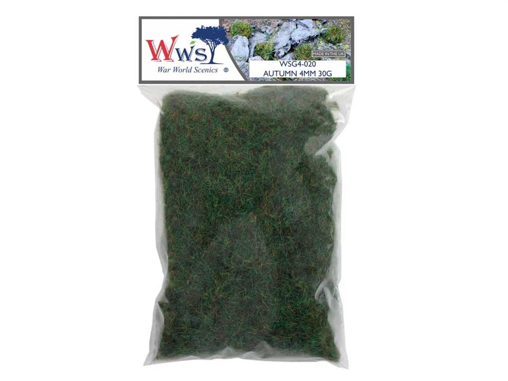 WWScenics  WSG4-021 4mm Autumn Static Grass 50g