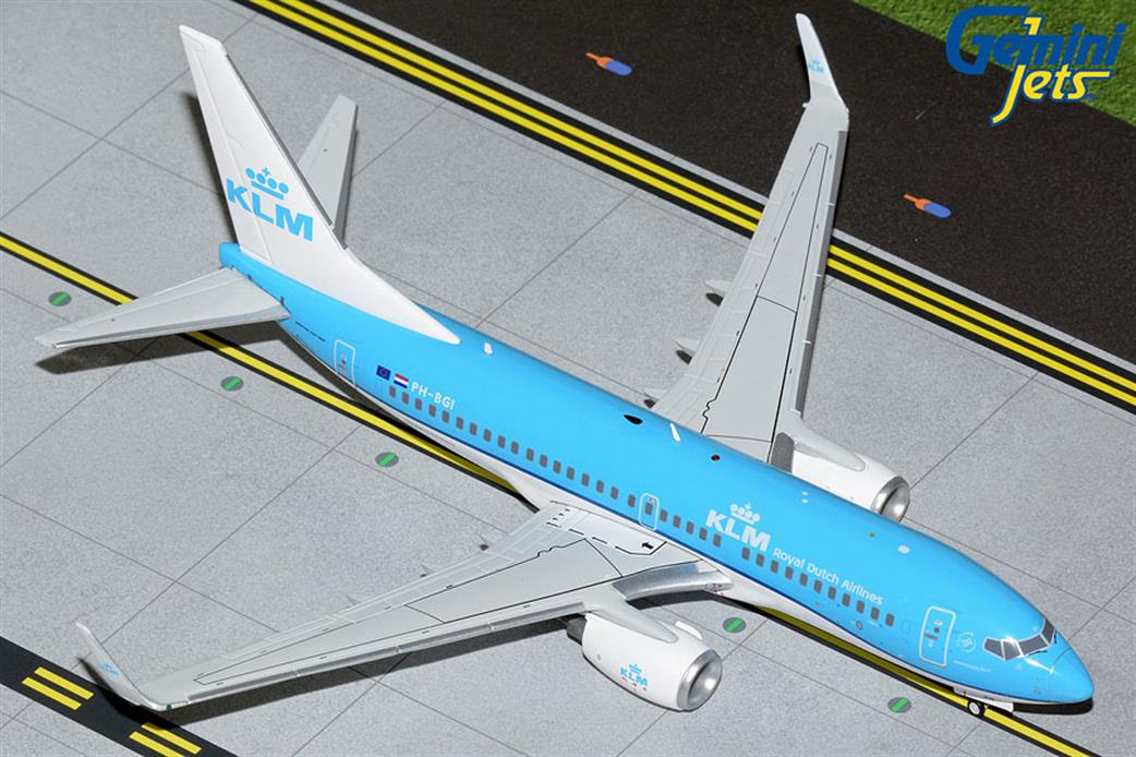 Gemini Jets 1/200 G2KLM986 KLM Boeing B737-700W Diecast Airliner Model