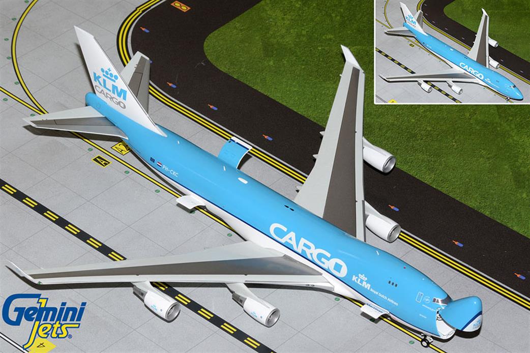 Gemini Jets 1/200 G2KLM935 KLM Cargo Martinair B747-400ERF PH-CKC Interactive Series