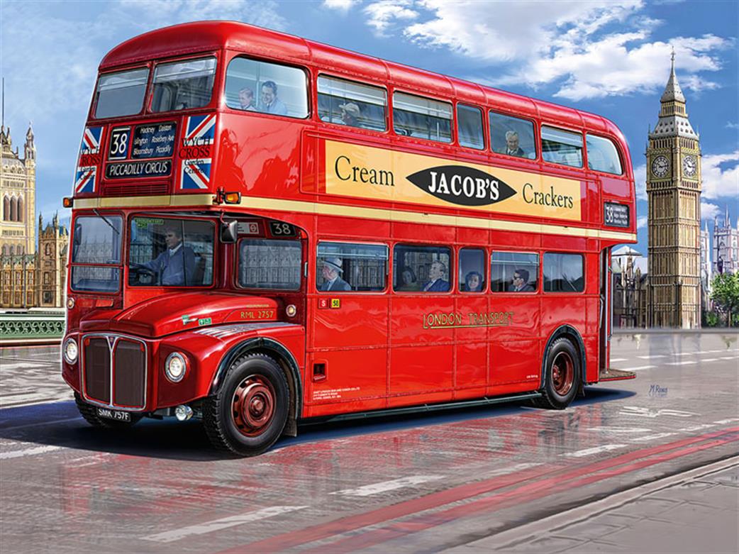 Revell 1/24 07720 London Bus Platinum Edition Kit