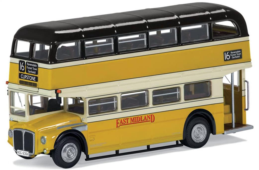 Corgi 1/76 OM46309B Routemaster, East Midland, 15A Mansfield