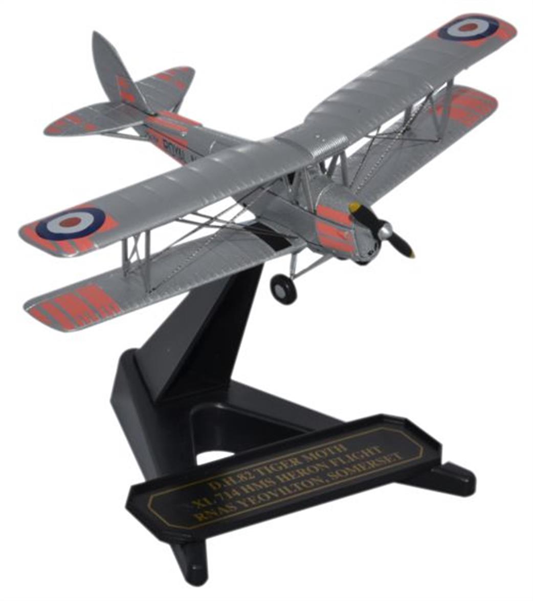 Oxford Diecast 1/72 72TM008 DH Tiger Moth XL 714 HMS Heron Flight