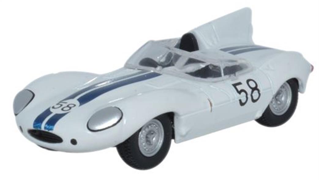 Oxford Diecast 1/76 76DTYP003 Jaguar D Type Winner Lime Rock 1957 - Walt Hansgen