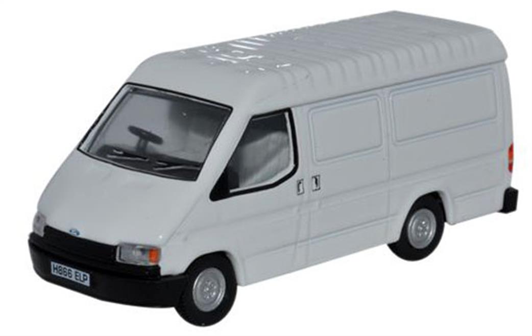 Oxford Diecast 1/76 76FT3001 Ford Transit MK3 White