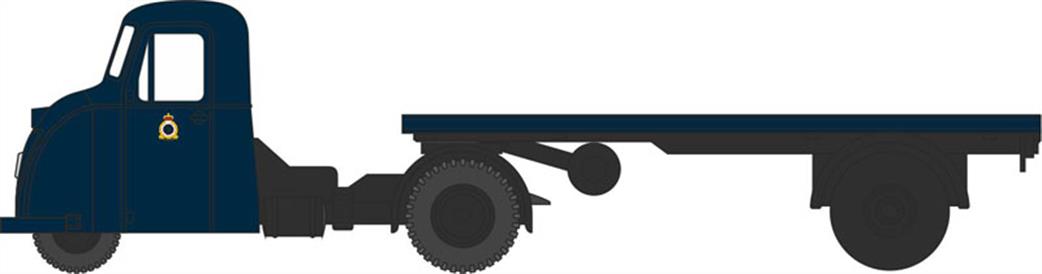 Oxford Diecast 1/76 76RAB011 Scammell Scarab Flatbed Trailer RAF