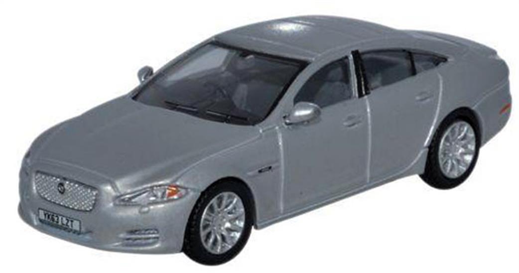 Oxford Diecast 1/76 76XJ004 Jaguar XJ Saloon Rhodium Silver