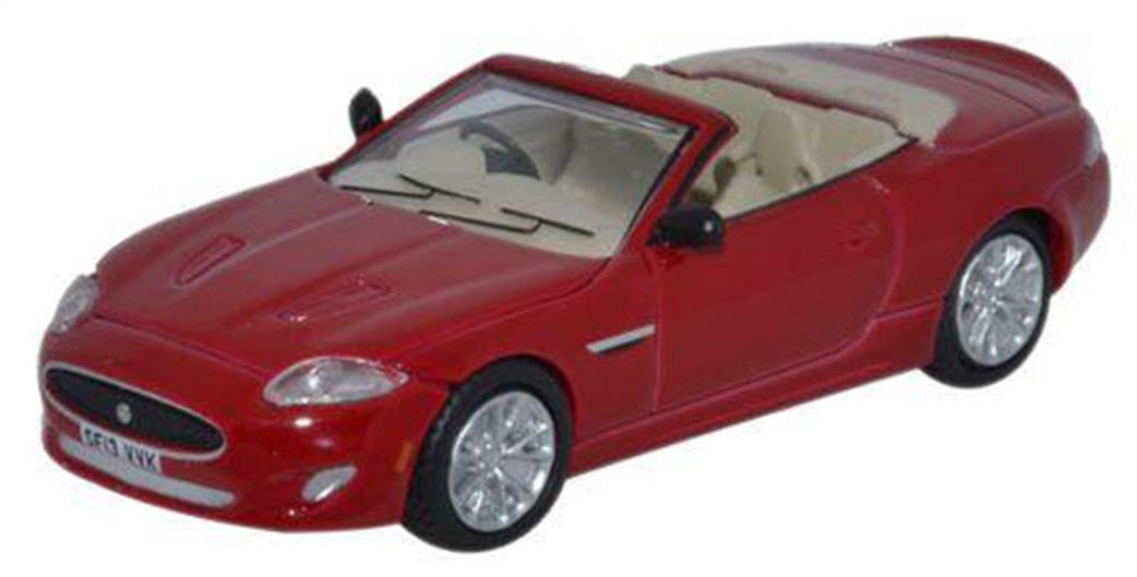 Oxford Diecast 1/76 76XK004 Jaguar XK Convertible Italian Racing Red