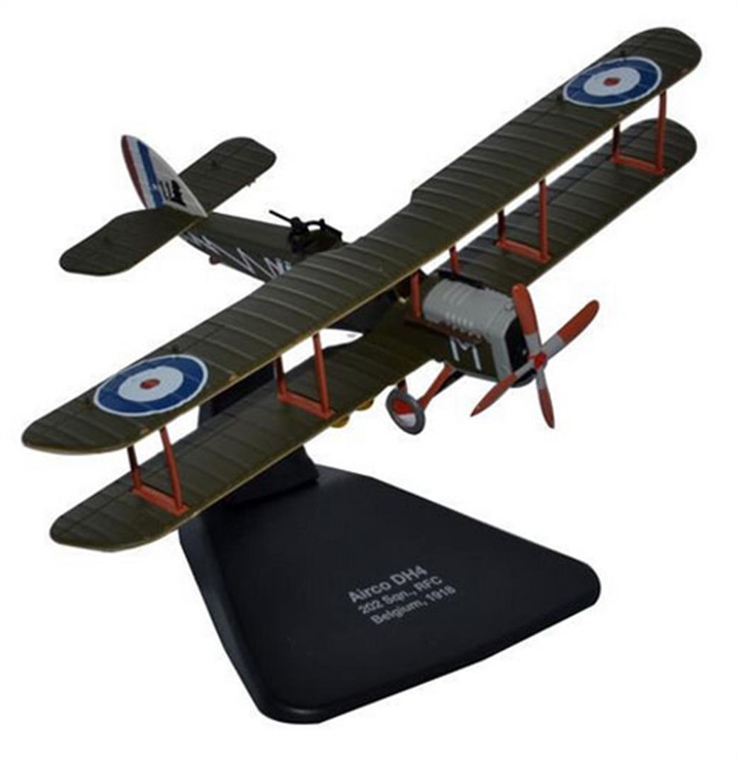 Oxford Diecast 1/72 AD006 De Havilland DH4 202 SQN. RFC 1918