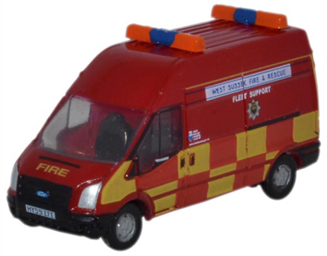 Oxford Diecast 1/148 NFT020 Ford Transit LWB West Sussex F&R