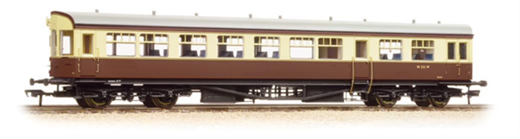 Bachmann OO 39-580 BR(W) Auto Trailer Chocolate & Cream (Preserved)