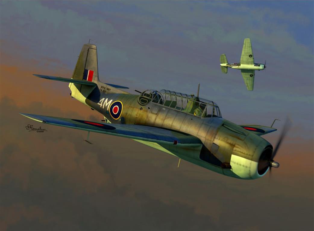 Sword 1/72 SW72137 Grumman Avenger/Tarpon Mk.1 Royal Navy WW2 Plastic Kit