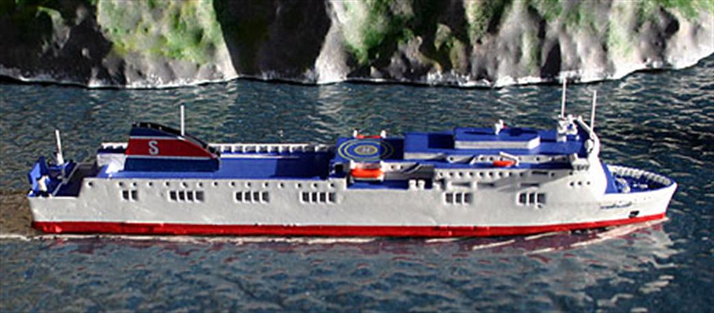 Rhenania 1/1250 RJ260ST Stena Flavia Passenger Ro/Ro Cargo Ship Model