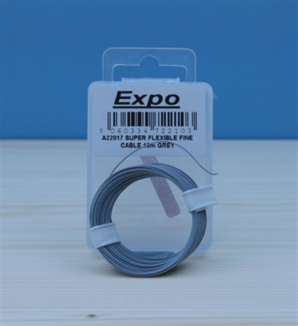 Expo  A22017 Very Fine Grey Wire 10m
