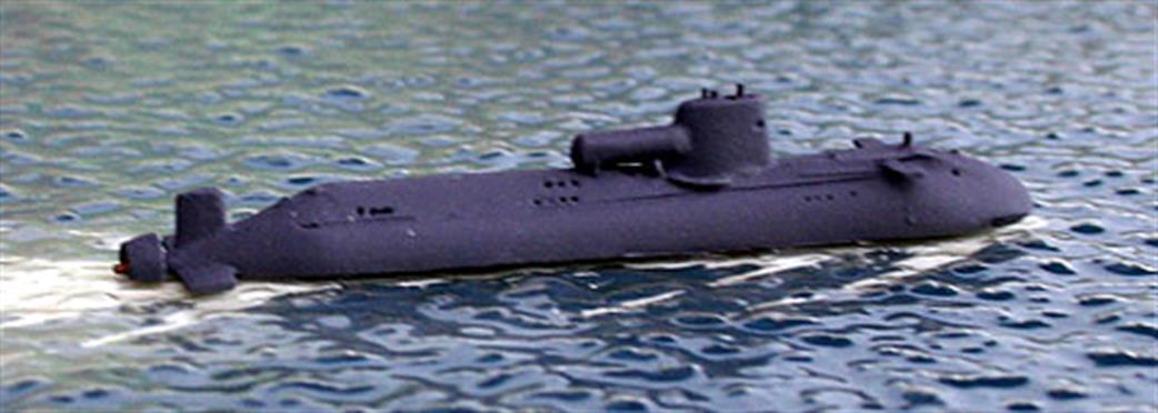 Albatros 1/1250 Alk308D HMS Astute SSN with special ops fitting and light load Submarine Model