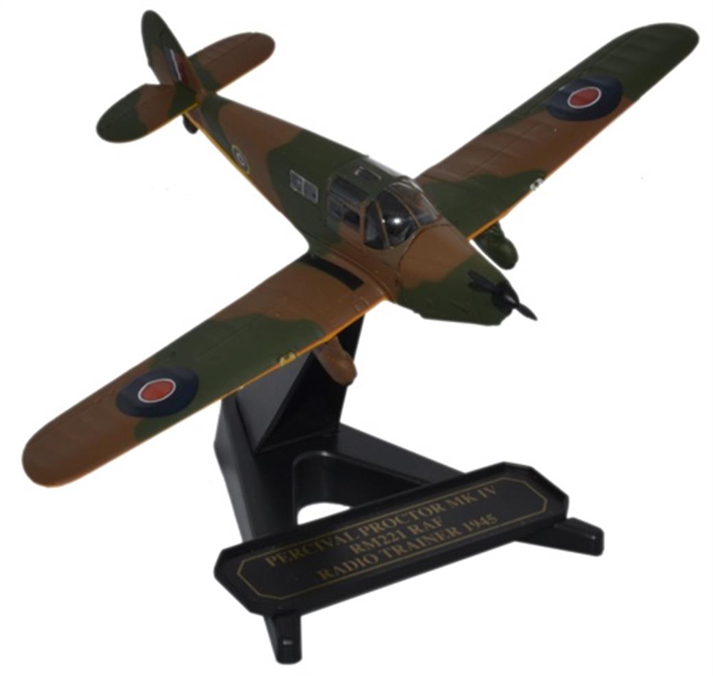 Oxford Diecast 1/72 72PP002 Percival Proctor MKIV RM221 - RAF Radio Trainer