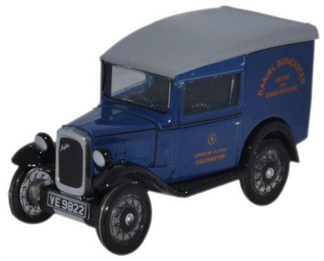 Oxford Diecast 1/76 76ASV005 Austin Seven Van Daniel Doncaster