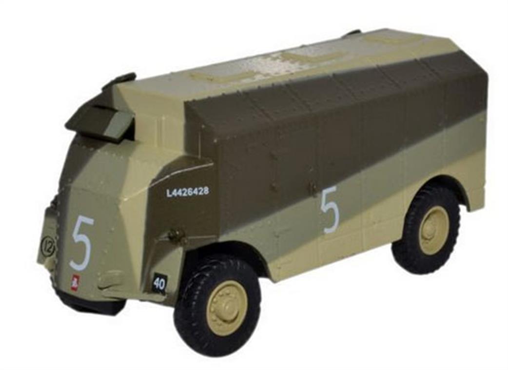 Oxford Diecast 1/76 76DOR002 Dorchester ACV Caunter Scheme 2nd Armoured Div.