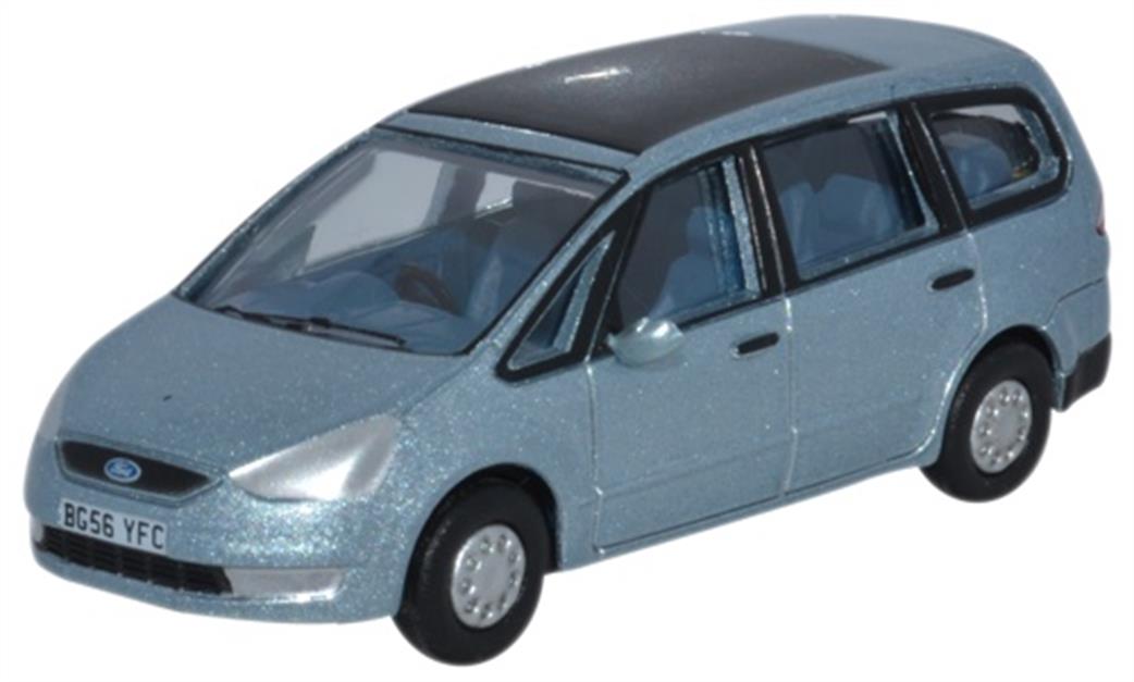 Oxford Diecast 1/76 76FG001 Ford Galaxy Ice Blue