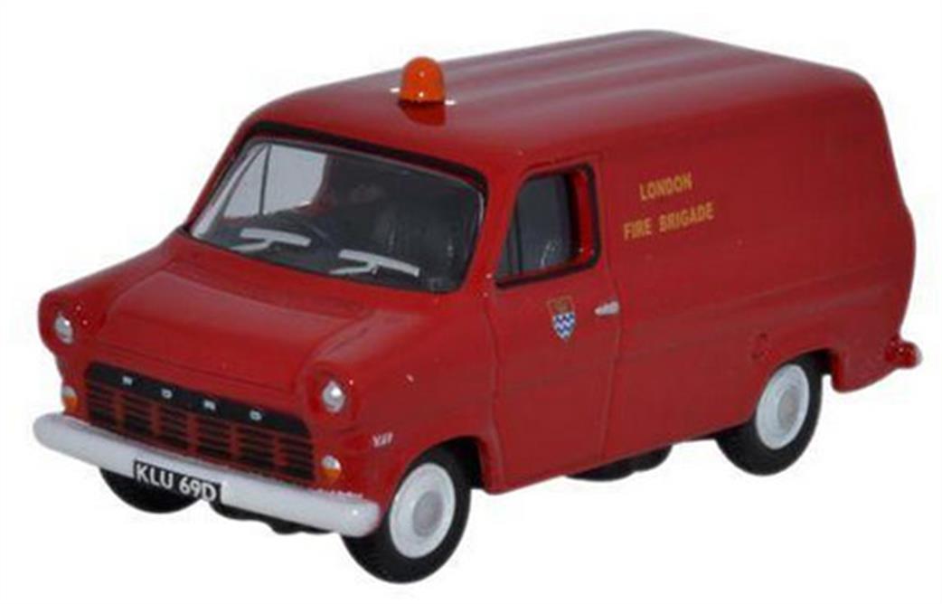 Oxford Diecast 1/76 76FT1003 Ford Transit Mk1 London Fire Brigade