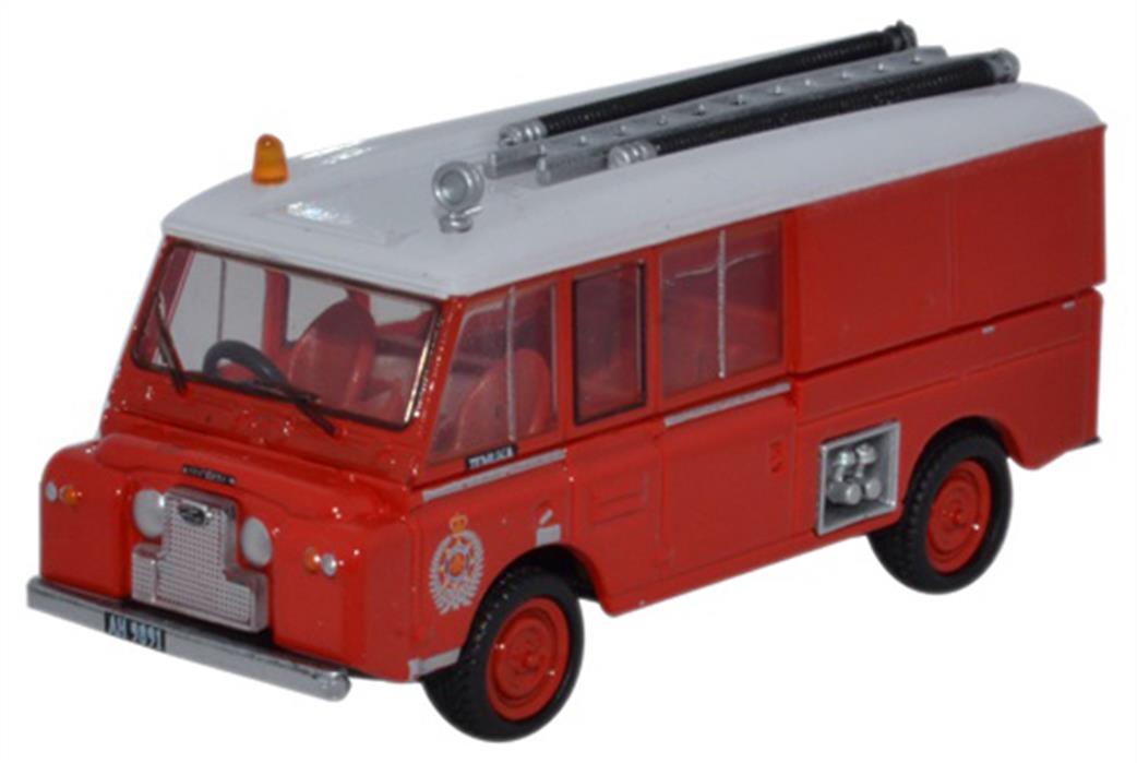 Oxford Diecast 1/76 76LRC005 Land Rover FT6 Carmichael New Zealand Fire Service