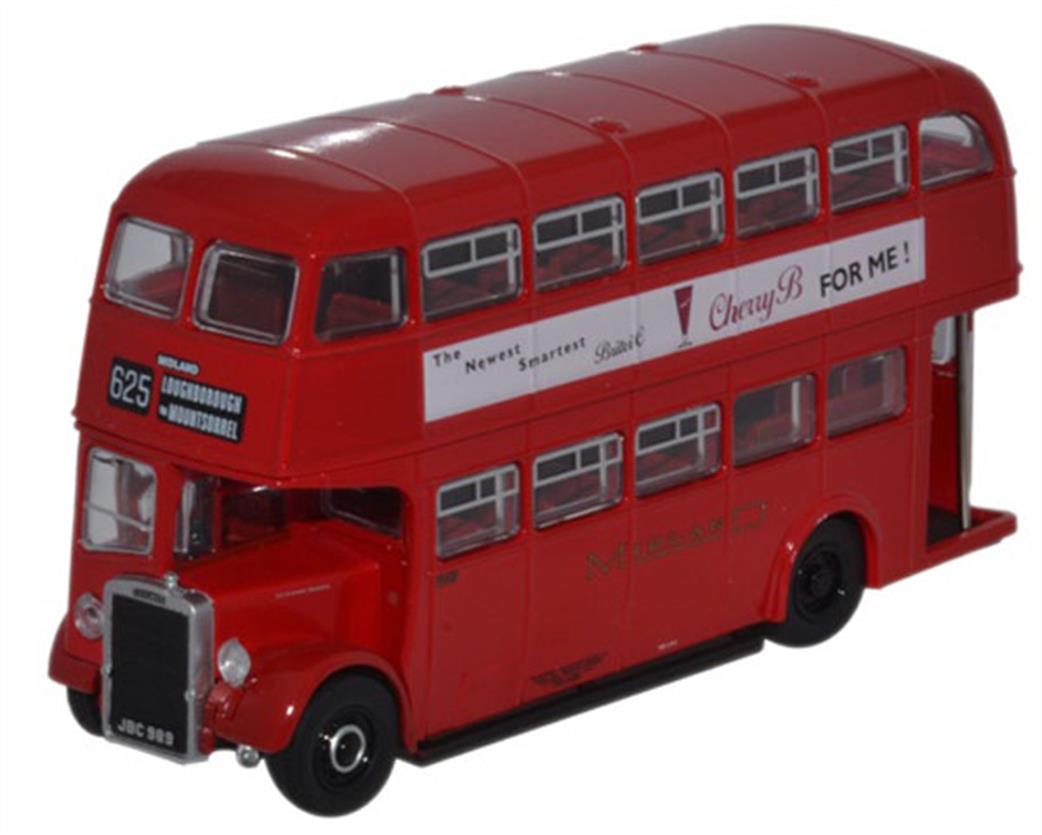 Oxford Diecast 1/76 76PD2002 Leyland Titan PD2/12 Midland Red