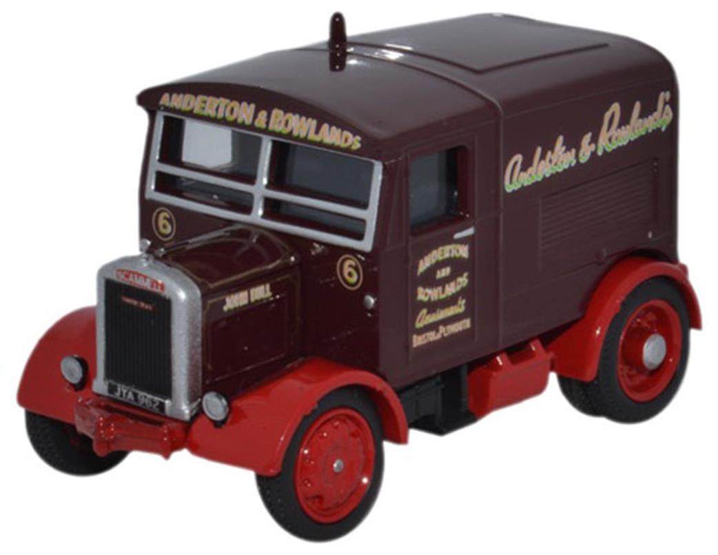 Oxford Diecast 1/76 76SST006 Scammell Showtrac Anderton & Rowland John Bull