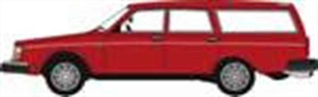 Oxford Diecast 1/76 76VE002 Volvo 245 Estate Red