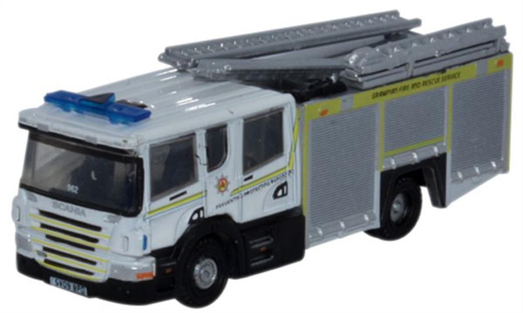 Oxford Diecast 1/148 NSFE003 Scania Pump Ladder Grampian F & R