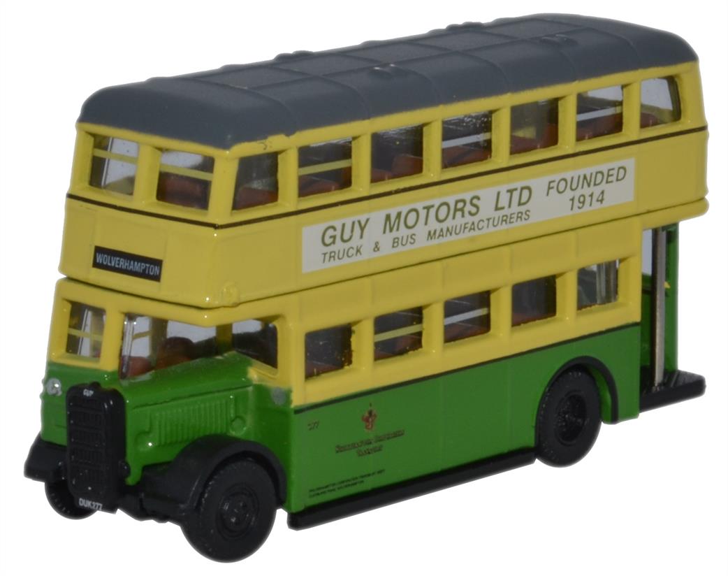 Oxford Diecast 1/148 NUT005 Guy Arab Utility Wolverhampton