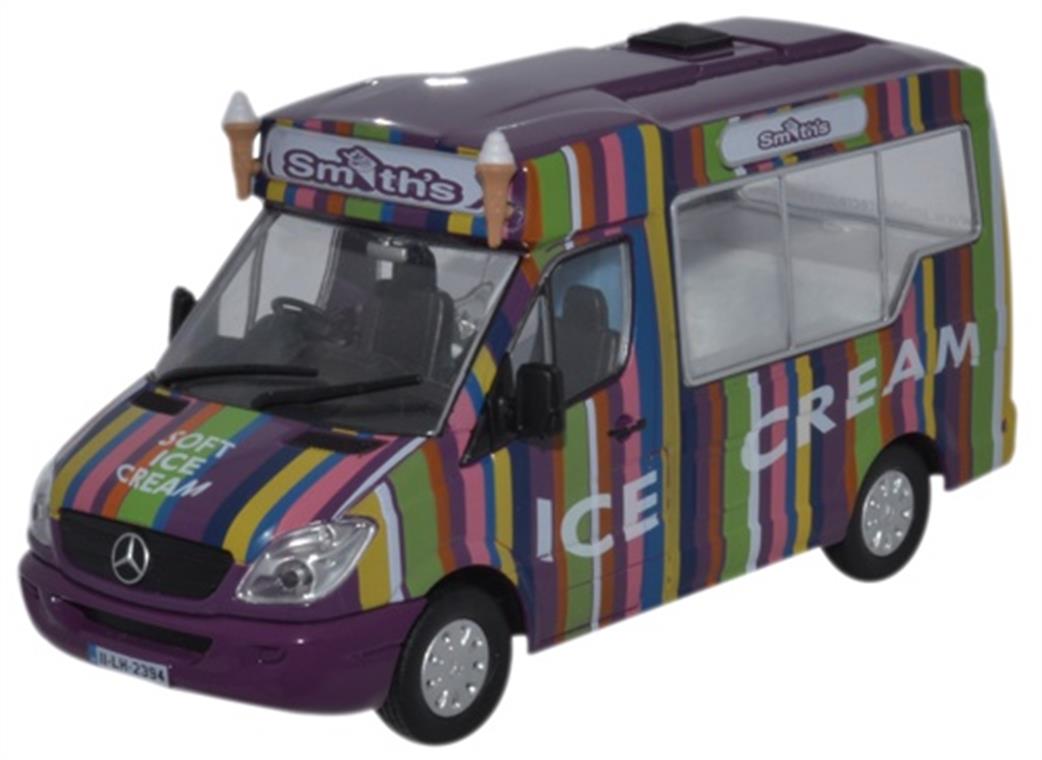 Oxford Diecast 1/43 WM006 Whitby Mondial Ice Cream Smiths Ice Cream