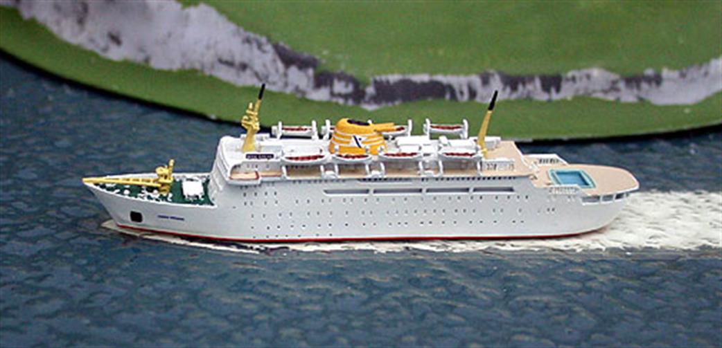 Risawoleska 1/1250 Ri74g Dana Sirena, BDS/Fred Olsen charter, late 1978