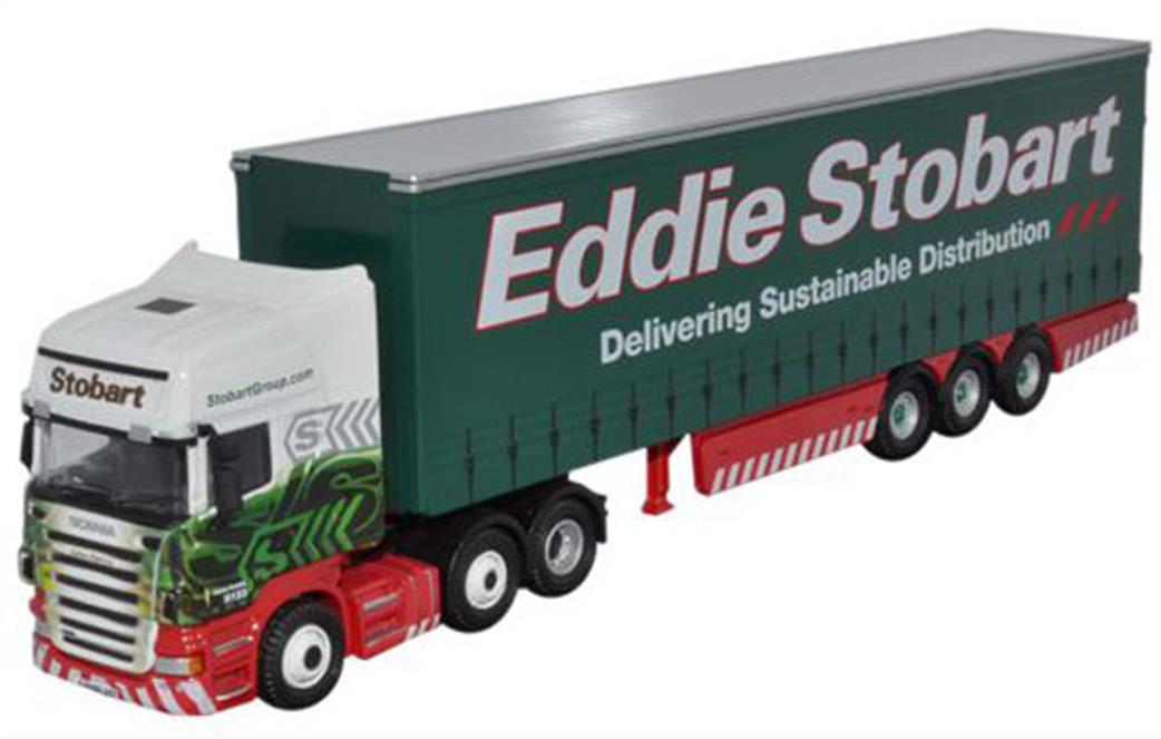 Oxford Diecast 1/76 STOB002 Eddie Stobart Scania Topline