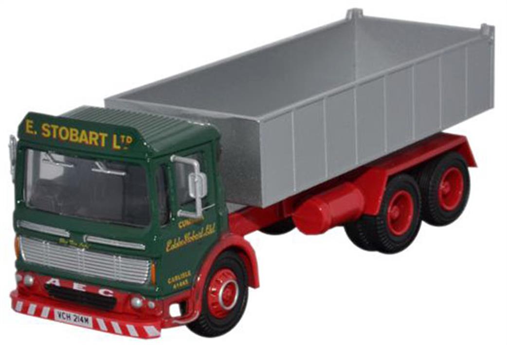 Oxford Diecast 1/76 4649104 Eddie Stobart AEC Ergo Tipper