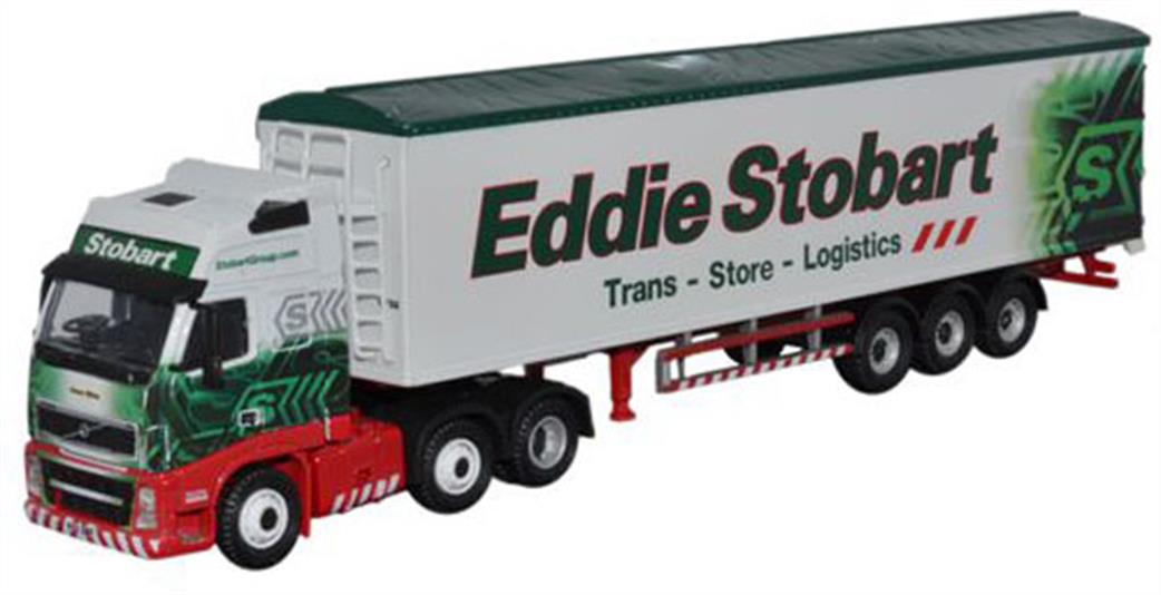 Oxford Diecast 1/76 STOB029 Eddie Stobart Volvo FH460 Walking Floor Trailer