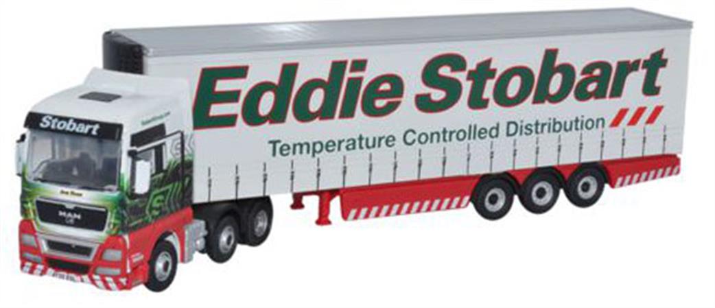 Oxford Diecast 1/76 STOB035 Eddie Stobart MAN TGX XXL Curtainside