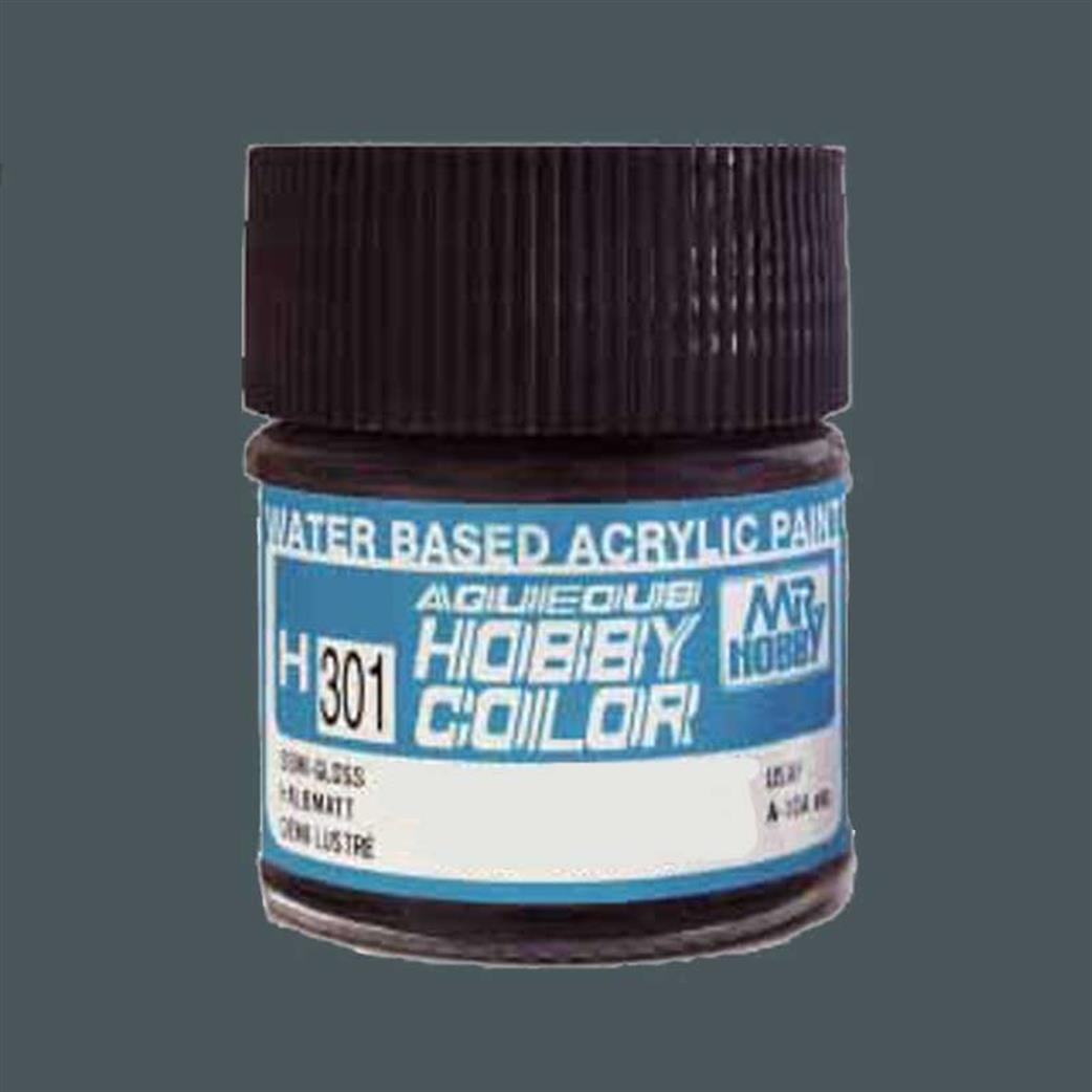 Gunze Sangyo  H331 331 Dark Seagray BS381/638 Mr Hobby Acrylic Paint 10ml