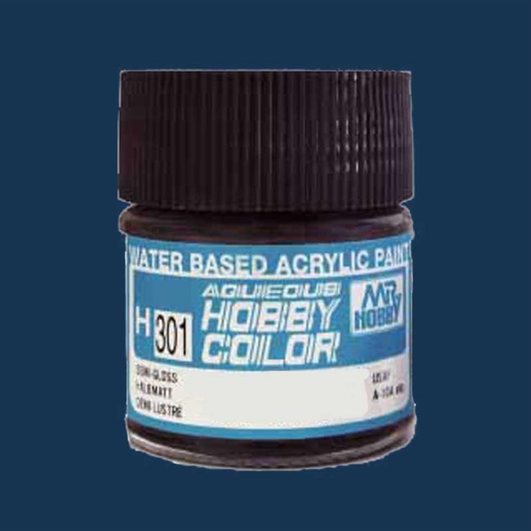 Gunze Sangyo  H322 322 Phthalo Cyanine Blue Mr Hobby Acrylic Paint 10ml