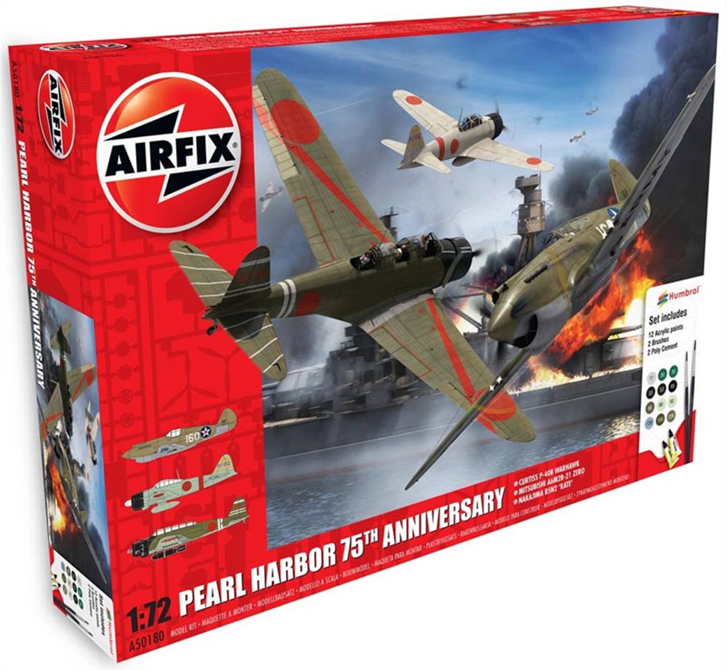 Airfix 1/72 A50180 Pearl Harbour Gift Set