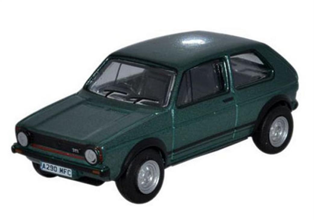 Oxford Diecast 1/76 76GF005 VW Golf Gti Lhasa Green Metallic