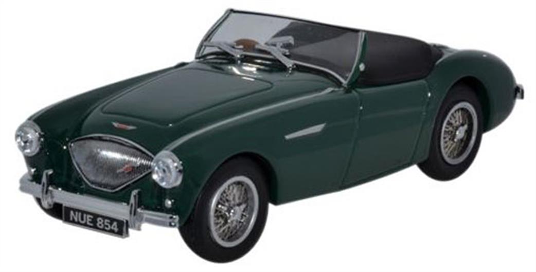 Oxford Diecast 1/43 AH1003 Austin-Healey 100 BN1 Spruce Green Open