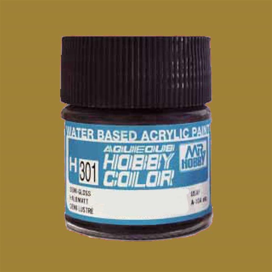 Gunze Sangyo  H404 404 Khaki Brown Mr Hobby Acrylic Paint 10ml