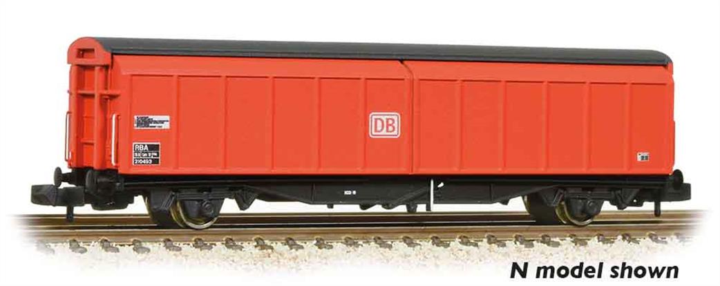 Bachmann OO 37-608 DB Cargo RBA 46tonne glw Sliding Wall Van DB Red