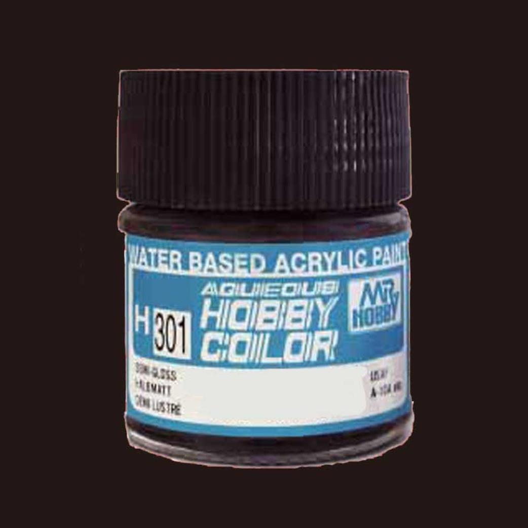 Gunze Sangyo  H452 452 Soot Black Mr Hobby Acrylic Paint 10ml