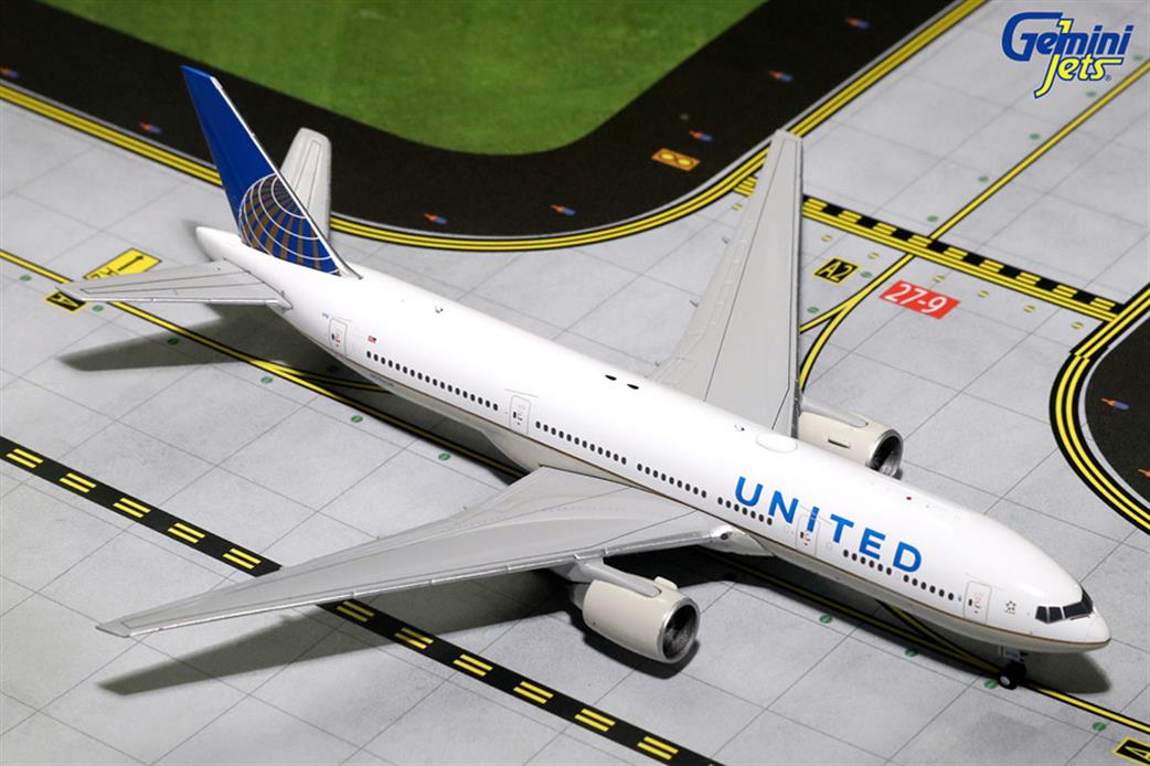 Gemini Jets 1/400 GJUAL1939 United Boeing B777-200ER N210UA Aircraft Model